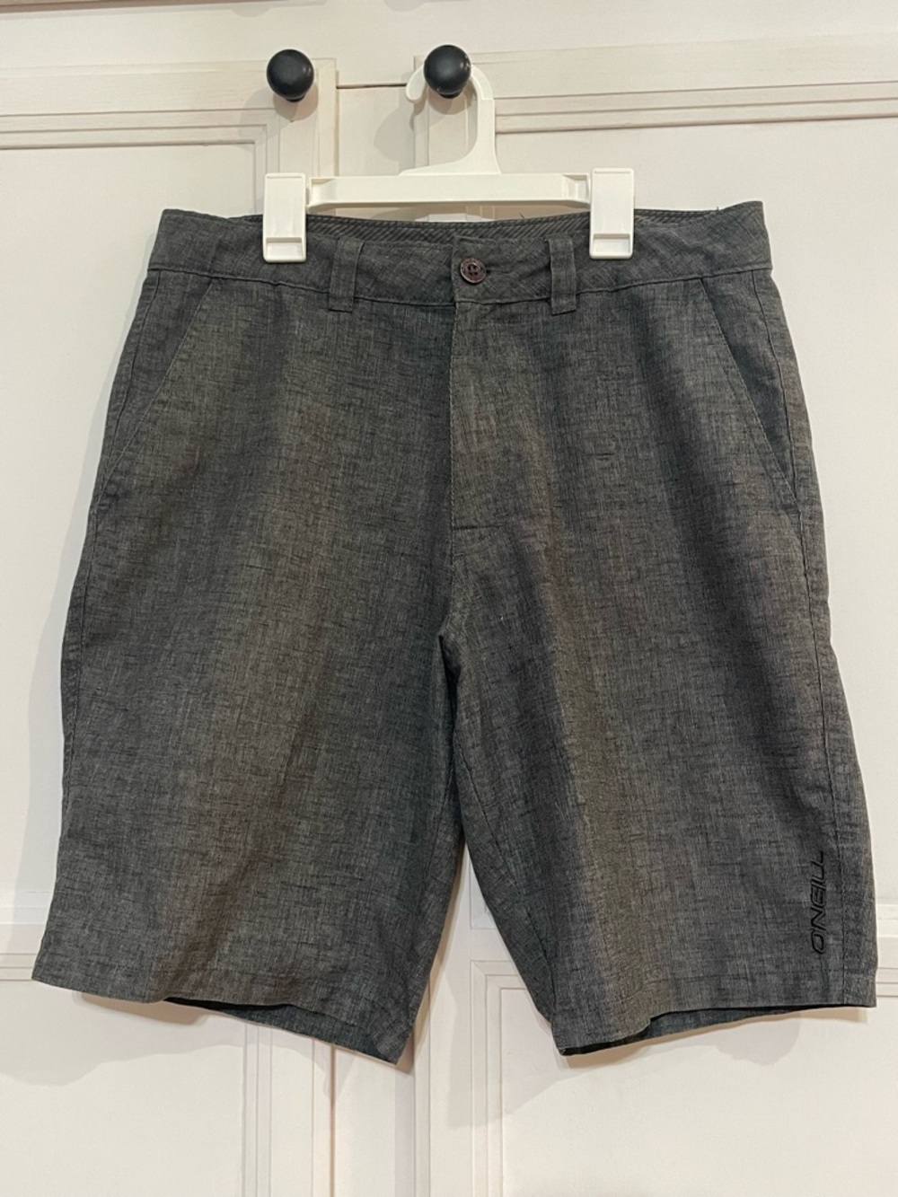 O'Neill Mens Hybrid Chino Shorts‎ Gray Size 32
